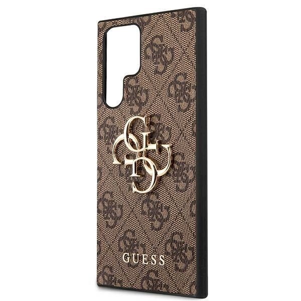 Originalus Guess dėklas GUHCS22L4GMGBR S908 S22 Ultra Rudas hardcase 4G Big Metal Logo 5 Originalus Guess dėklas GUHCS22L4GMGBR S908 S22 Ultra Rudas hardcase 4G Big Metal Logo 5