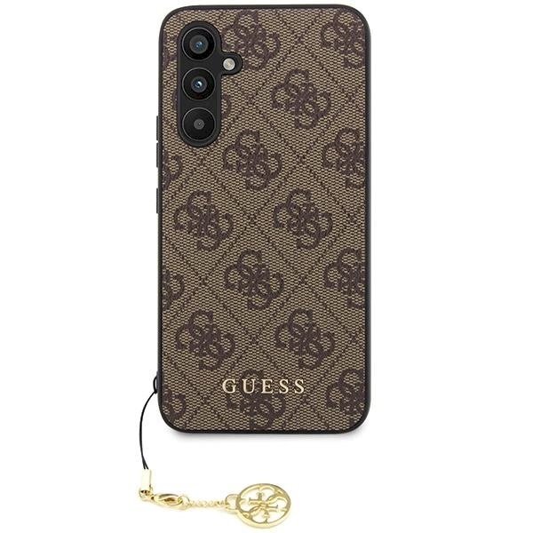 Originalus Guess dėklas GUHCS23FEGF4GBR S23 FE S711 Rudas/Rudas hardcase 4G Charms Collection 1 Originalus Guess dėklas GUHCS23FEGF4GBR S23 FE S711 Rudas/Rudas hardcase 4G Charms Collection 1