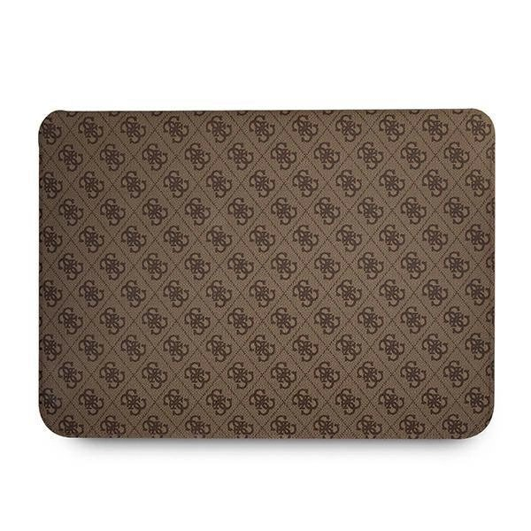 Originalus Guess dėklas Įdėklas GUCS13G4GFBR 13"  /Rudas 4G Big Logo 1