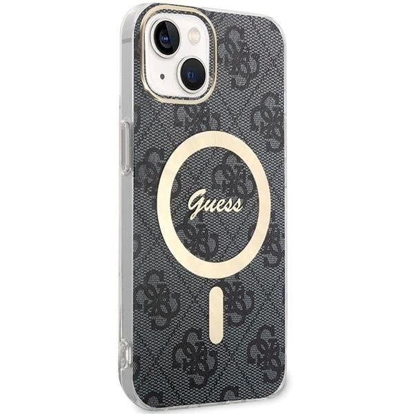 Originalus Guess dėklas IML 4G MagSafe case for iPhone 15 - Juodas 2 Originalus Guess dėklas IML 4G MagSafe case for iPhone 15 - Juodas 2