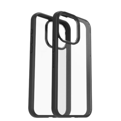 Otterbox React iPhone 15 Pro Max Dėklas - Permatomas Juodas 1