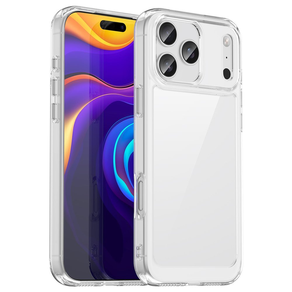 iPhone 17 Pro Outer Space dėklas – skaidrus