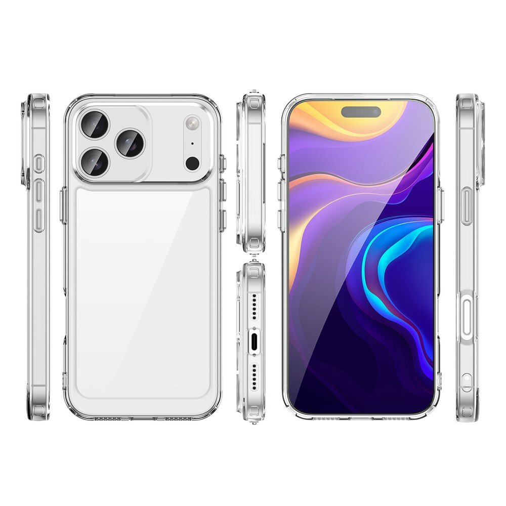 iPhone 17 Pro Max Outer Space dėklas – skaidrus 1 iPhone 17 Pro Max Outer Space dėklas – skaidrus 1