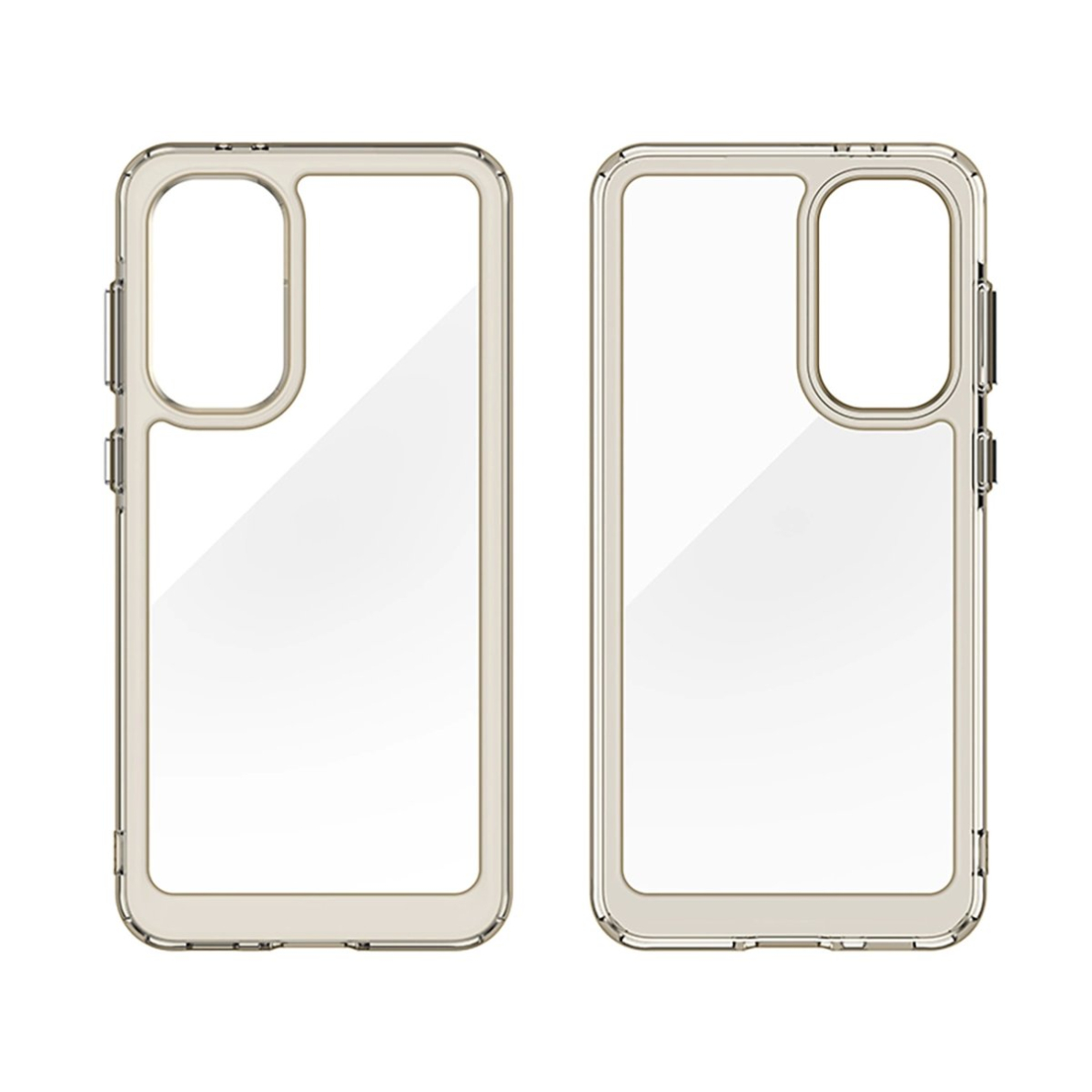 Outer Space dėklas su lanksčiu rėmeliu Samsung Galaxy A36 - pusiau permatomas, juodas 1 Outer Space dėklas su lanksčiu rėmeliu Samsung Galaxy A36 - pusiau permatomas, juodas 1