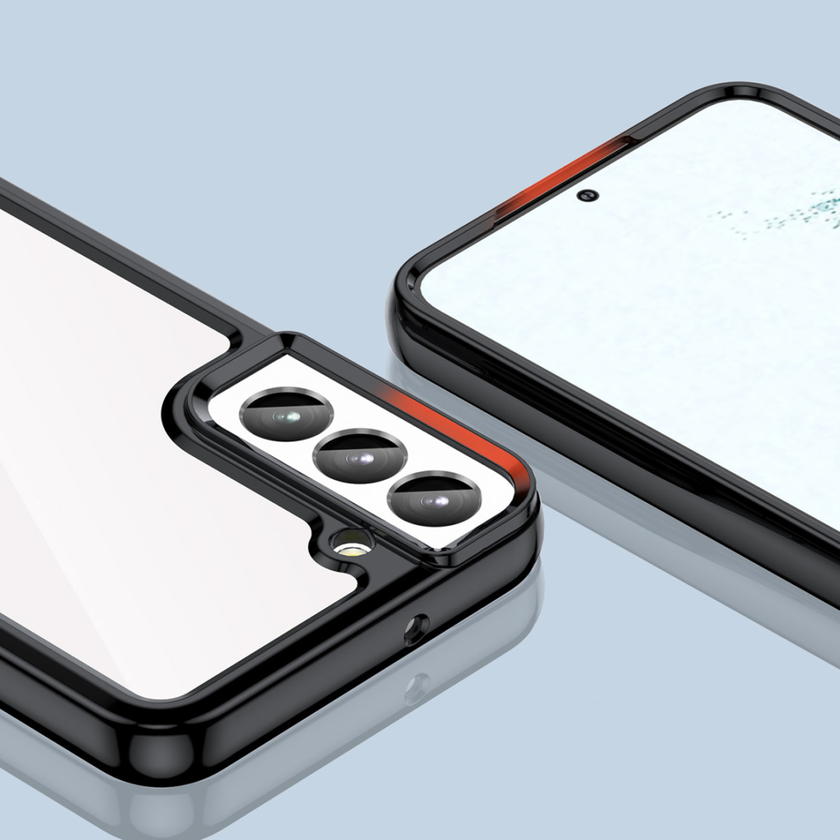 Dėklas Outer Space Case Samsung Galaxy S23 Plus juodais kraštais 9 Dėklas Outer Space Case Samsung Galaxy S23 Plus juodais kraštais 9