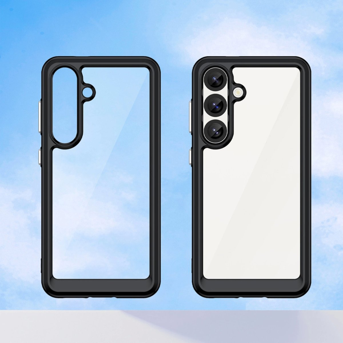 Outer Space lankstus dėklas Samsung Galaxy S25 Edge - juodas 7