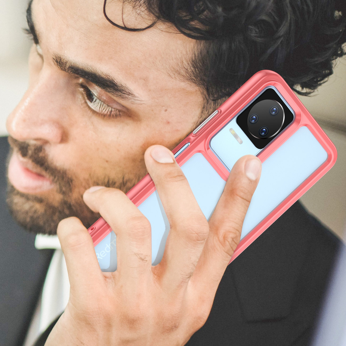 Dėklas Outer Space Case Xiaomi Poco F4 5G Raudonais kraštais 6 Dėklas Outer Space Case Xiaomi Poco F4 5G Raudonais kraštais 6