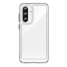 Outer Space dėklas su lanksčiu rėmeliu Samsung Galaxy A36 - permatomas