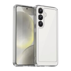 Realme 14 5G dėklas Outer Space Case su geliniu rėmeliu – skaidrus