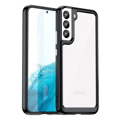 Dėklas Outer Space Case Samsung Galaxy S23 Plus juodais kraštais Dėklas Outer Space Case Samsung Galaxy S23 Plus juodais kraštais
