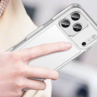 iPhone 17 Pro Outer Space dėklas – skaidrus 5 iPhone 17 Pro Outer Space dėklas – skaidrus 5