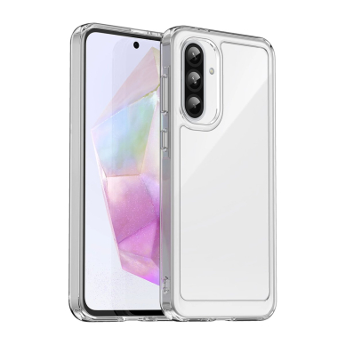 Outer Space dėklas su lanksčiu rėmeliu Samsung Galaxy A26 - permatomas