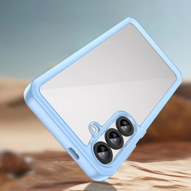 Outer Space dėklas su lanksčiu rėmeliu Samsung Galaxy A36 - mėlynas 1 Outer Space dėklas su lanksčiu rėmeliu Samsung Galaxy A36 - mėlynas 1