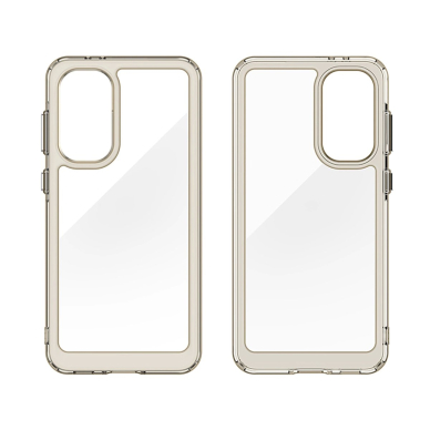 Outer Space dėklas su lanksčiu rėmeliu Samsung Galaxy A36 - pusiau permatomas, juodas 1 Outer Space dėklas su lanksčiu rėmeliu Samsung Galaxy A36 - pusiau permatomas, juodas 1