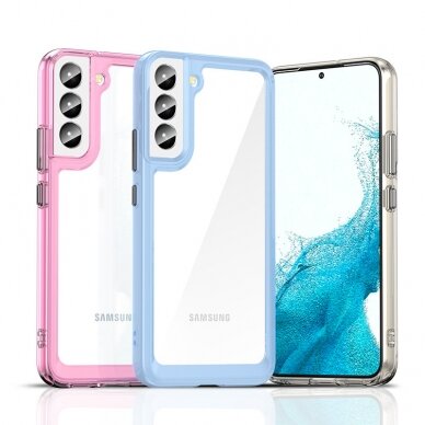 Dėklas Outer Space Case Samsung Galaxy S23 Plus juodais kraštais 4