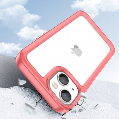 Dėklas Outer Space Case iPhone 14 Plus Raudonas 2