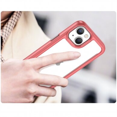 Dėklas Outer Space Case iPhone 14 Plus Raudonas 4