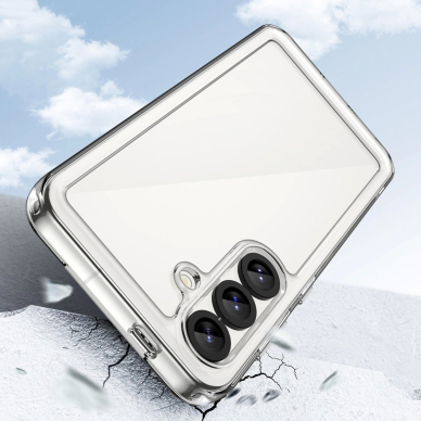 Google Pixel 10 5G Outer Space dėklas su geliniu rėmeliu - skaidrus 2