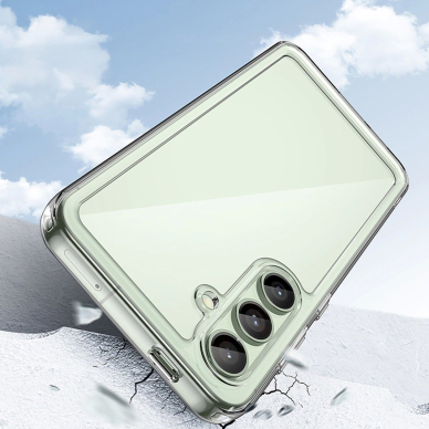 Dėklas Outer Space Gel Frame Samsung Galaxy S24 FE - Permatomas 6 Dėklas Outer Space Gel Frame Samsung Galaxy S24 FE - Permatomas 6