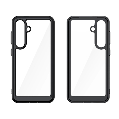 Dėklas Outer Space Gel Frame Samsung Galaxy S25 - Juodas 2 Dėklas Outer Space Gel Frame Samsung Galaxy S25 - Juodas 2