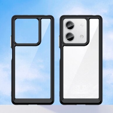 Dėklas Outer Space Case with gel frame for Xiaomi Redmi Note 13 Pro - Juodas 7 Dėklas Outer Space Case with gel frame for Xiaomi Redmi Note 13 Pro - Juodas 7