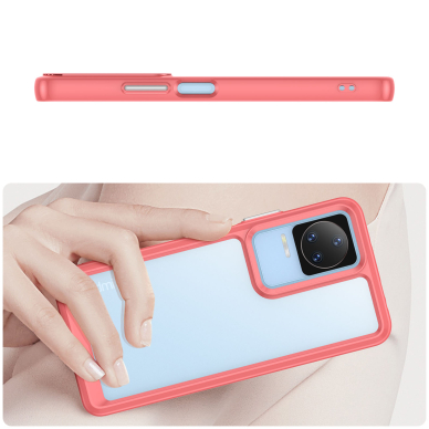 Dėklas Outer Space Case Xiaomi Poco F4 5G Raudonais kraštais 3 Dėklas Outer Space Case Xiaomi Poco F4 5G Raudonais kraštais 3
