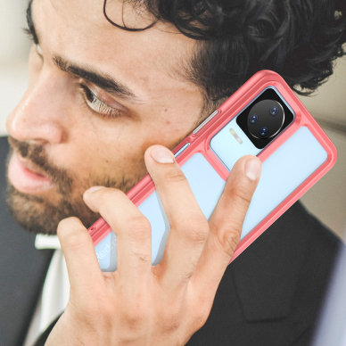 Dėklas Outer Space Case Xiaomi Poco F4 5G Raudonais kraštais 6 Dėklas Outer Space Case Xiaomi Poco F4 5G Raudonais kraštais 6