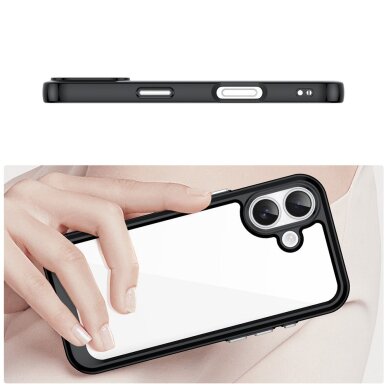 iPhone 17 Outer Space dėklas – juodai skaidrus 3