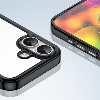 iPhone 17 Outer Space dėklas – juodai skaidrus 5 iPhone 17 Outer Space dėklas – juodai skaidrus 5