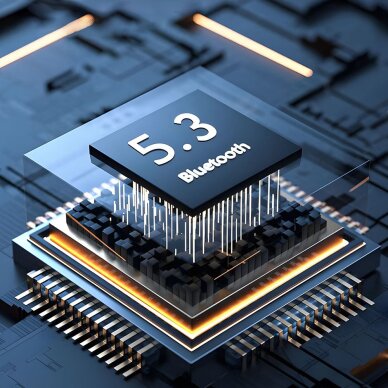 Belaidė ausinė OWS Dudao U4A Bluetooth 5.3 IPX5 verslo klasės – juoda 3