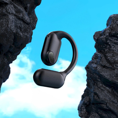 Dudao U4A OWS Bluetooth 5.3 IPX5 verslo ausinė – juoda 2