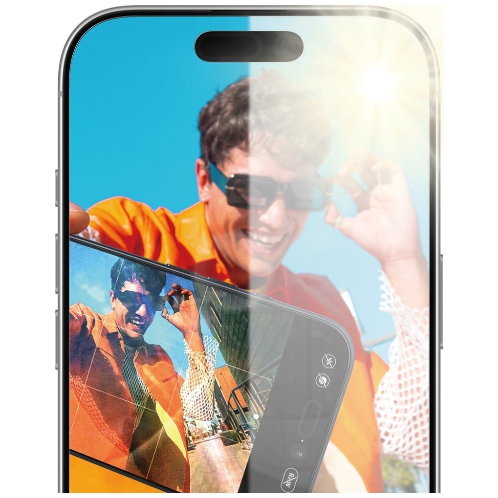 iPhone 17 / 16 Pro PanzerGlass Armor Anti-Reflective EasyAligner grūdintas stiklas 1