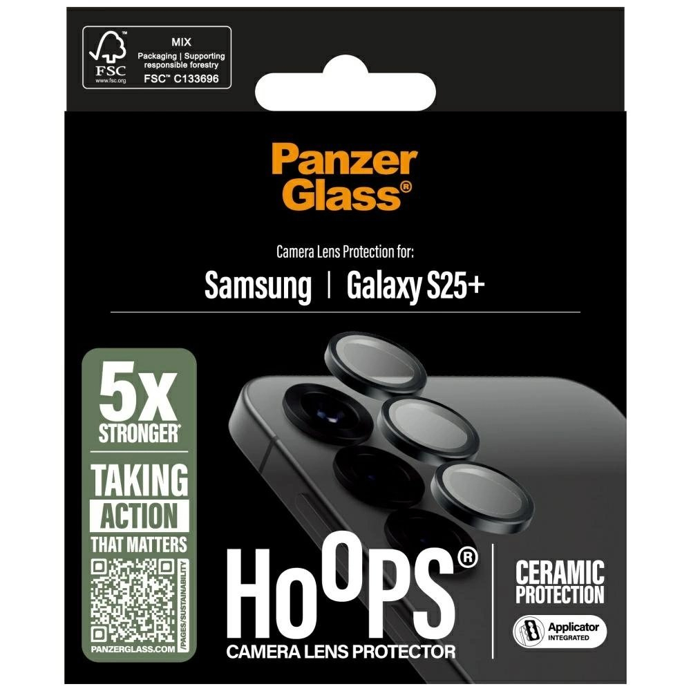 PanzerGlass Hoops Lens Protector Samsung Galaxy S25+ 3 PanzerGlass Hoops Lens Protector Samsung Galaxy S25+ 3