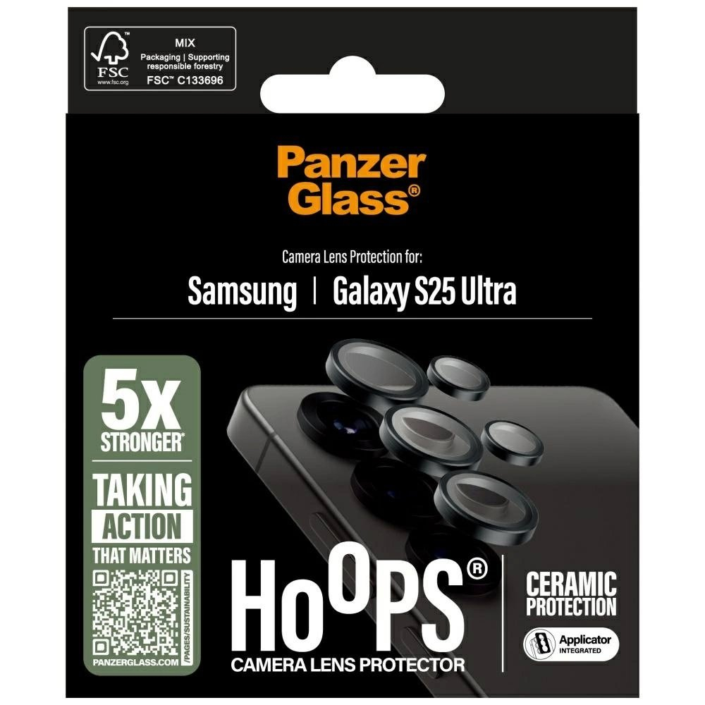 PanzerGlass Hoops objektyvo apsauga skirtas Samsung Galaxy S25 Ultra 3
