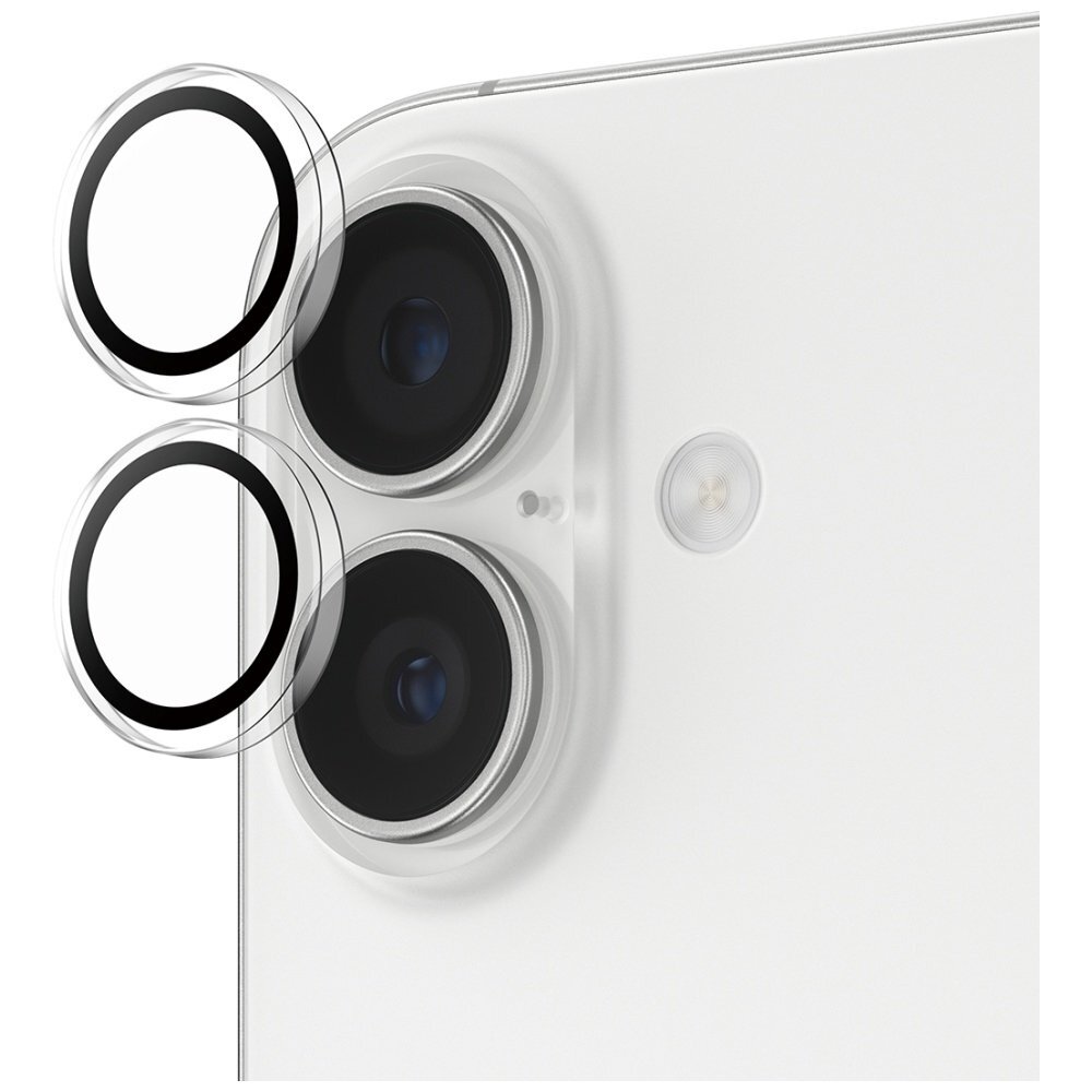 iPhone 16 / 16 Plus / 17 PanzerGlass Hoops kameros stiklo apsauga 1 iPhone 16 / 16 Plus / 17 PanzerGlass Hoops kameros stiklo apsauga 1