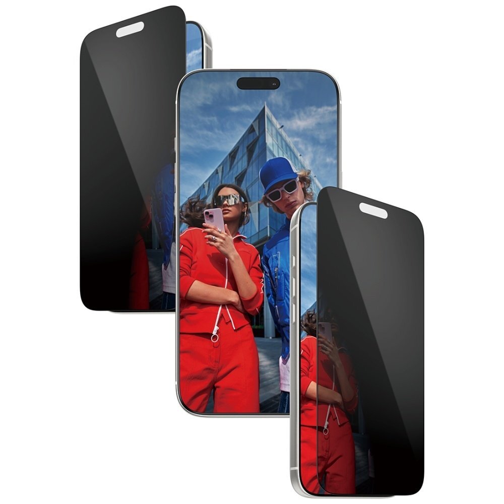 iPhone 17 Pro Max PanzerGlass Ultra-Wide Fit EasyAligner Privacy Glass – privatumo 1