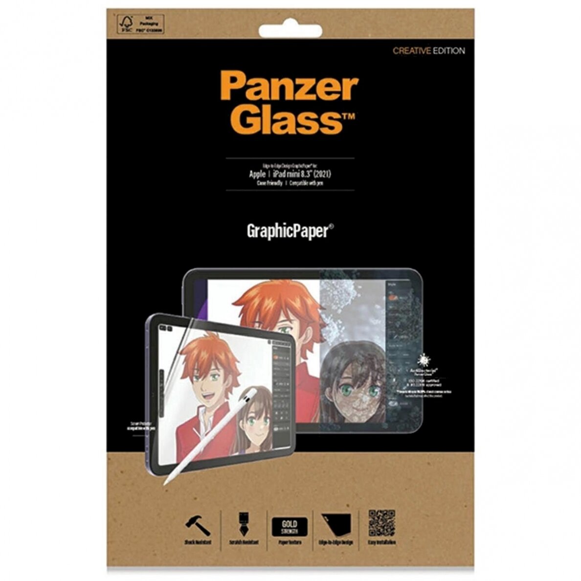 PanzerGlass GraphicPaper antibacterial Apsauginė plėvelė iPad mini 8.3 2021 6 PanzerGlass GraphicPaper antibacterial Apsauginė plėvelė iPad mini 8.3 2021 6