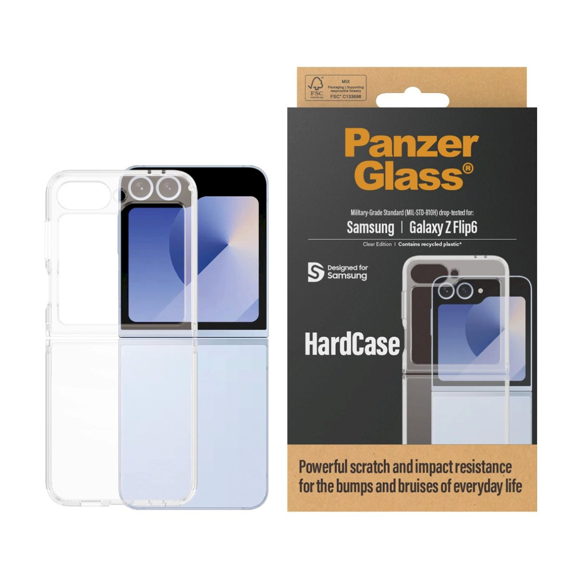 PanzerGlass Dėklas Dėklas Samsung Galaxy Z Flip 6 - Skaidrus 2 PanzerGlass Dėklas Dėklas Samsung Galaxy Z Flip 6 - Skaidrus 2