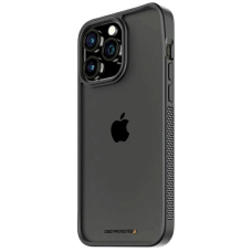 iPhone 15 Pro Max PanzerGlass SkaidrusDėklas dėklas su kariniu sertifikatu – skaidrus juodas