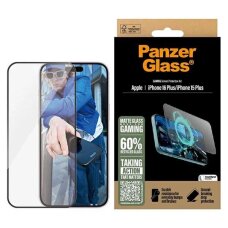 iPhone 16 Plus 6.7" PanzerGlass Gaming Screen Protector Ultra-Wide Fit 2859