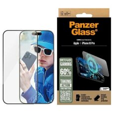 iPhone 16 Pro 6.3" PanzerGlass Gaming Screen Protector Ultra-Wide Fit 2858