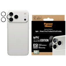 iPhone 17 Pro / 17 Pro Max / 16 Pro / 16 Pro Max PanzerGlass Hoops kameros apsauga iPhone 17 Pro / 17 Pro Max / 16 Pro / 16 Pro Max PanzerGlass Hoops kameros apsauga