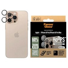 iPhone 16 Pro / 16 Pro Max PanzerGlass Hoops skaidri kameros apsauga