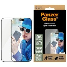 iPhone 16 Pro 6.3" PanzerGlass Screen Protector Ultra-Wide Fit 2862