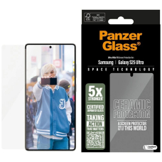Samsung Galaxy S25 Ultra PanzerGlass Ultra-Wide Fit keraminis stiklas