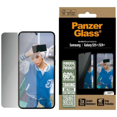 PanzerGlass Ultra-Wide Fit Privacy apsauginis stiklas skirtas Samsung Galaxy S25+