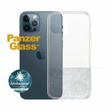 iPhone 12 Pro Max PanzerGlass SkaidrusDėklas antibakterinis dėklas – skaidrus 1