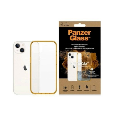 PanzerGlass antibacterial dėklas Military Grade certificate iPhone 13 / 14 / 15 - Permatomas Geltonas PanzerGlass antibacterial dėklas Military Grade certificate iPhone 13 / 14 / 15 - Permatomas Geltonas