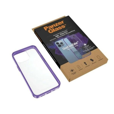 PanzerGlass Dėklas Military Grade certified Dėklas iPhone 13 Pro - Permatomas violetinis 4 PanzerGlass Dėklas Military Grade certified Dėklas iPhone 13 Pro - Permatomas violetinis 4