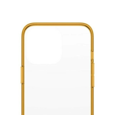 PanzerGlass ClearCase Antibacterial Military Grade Certified Case skirtas iPhone 13 Pro - Transparent Yellow 2